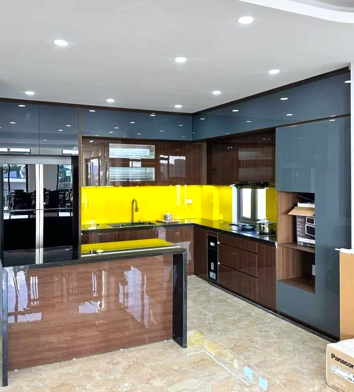  Tủ bếp nhựa acrylic