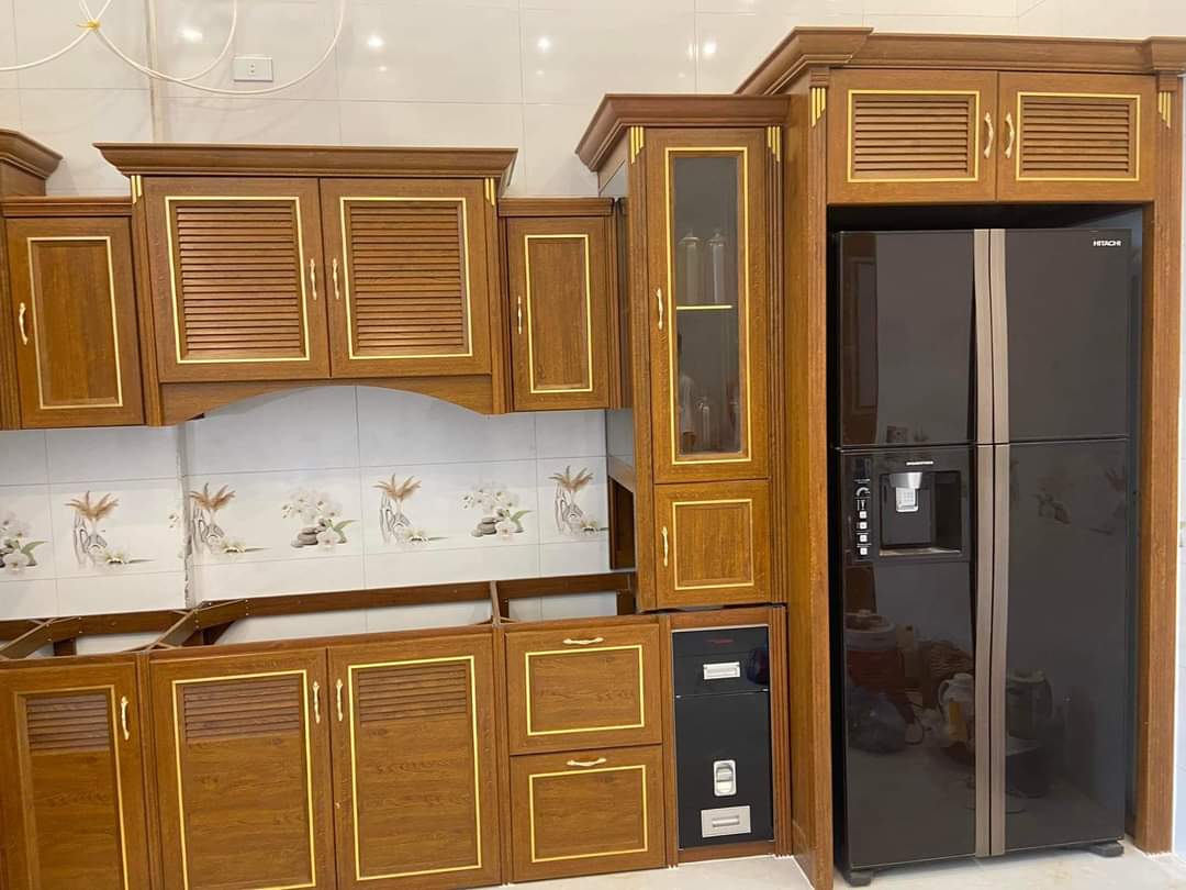  Tủ bếp nhôm nội thất